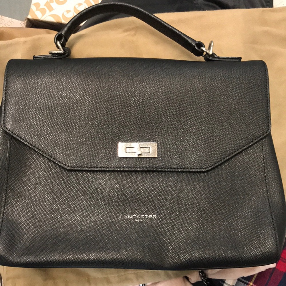 Lancaster Paris leather handbag